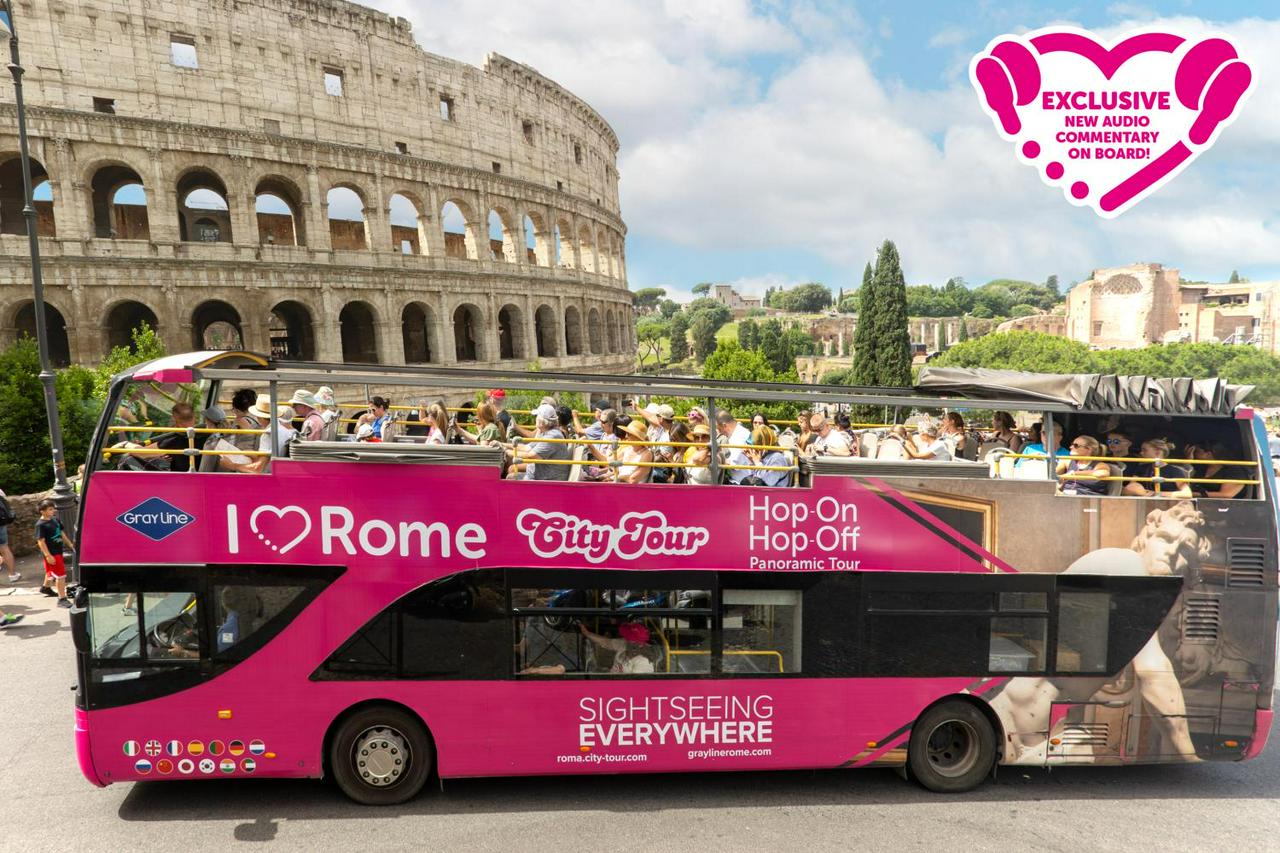 Hop on Hop off Bus - I Love Rome Tourist Bus - Photo 16