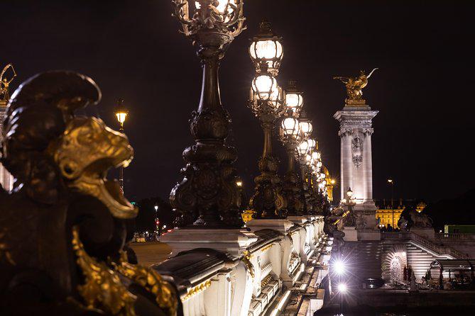 Paris night lights from an open-top bus - Photo 14