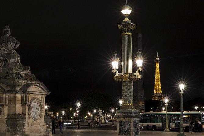 Paris night lights from an open-top bus - Photo 15