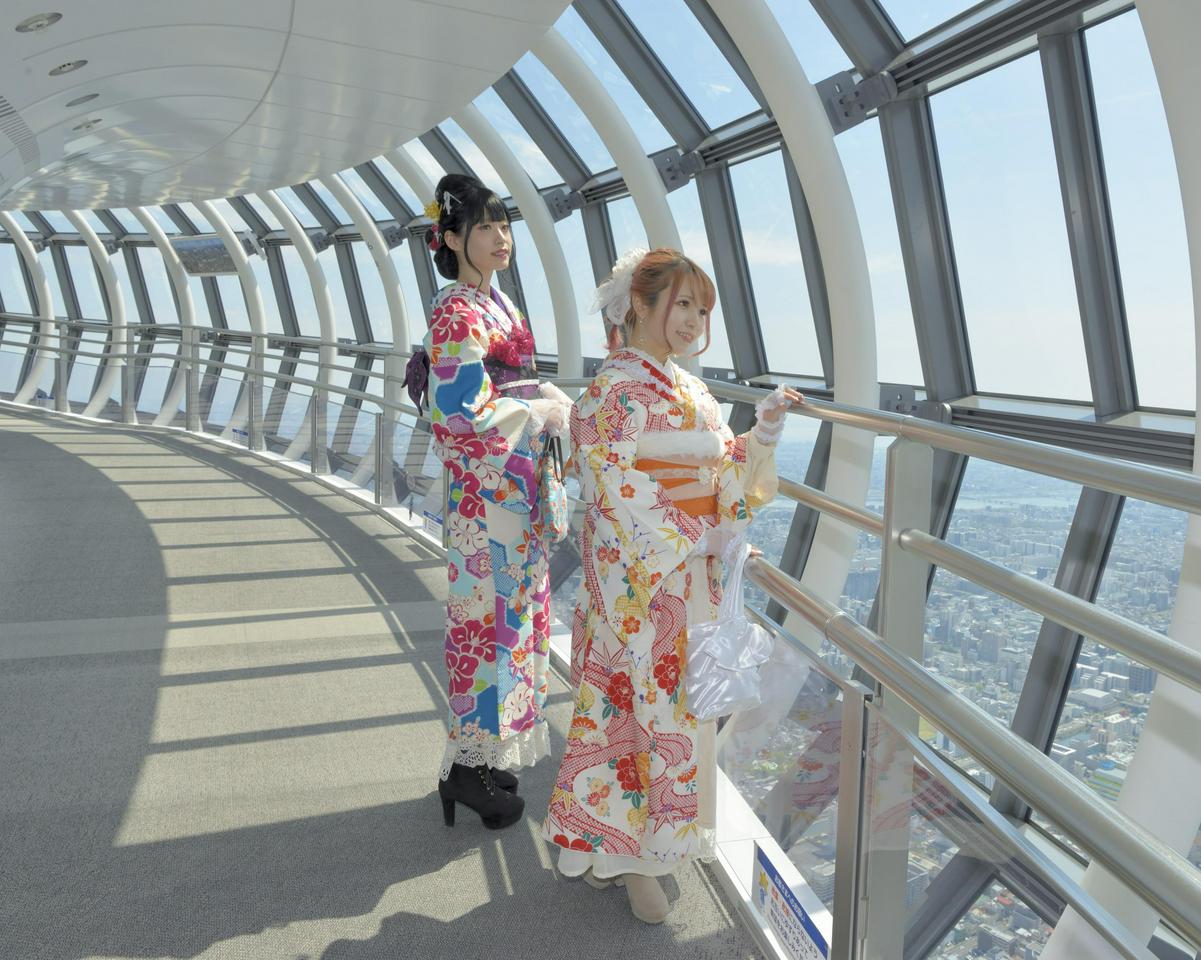 Ingresso combinado Tokyo SkyTree (Deck Tembo Galleria Tembo) Aluguel de quimono por 1 dia - Photo 5