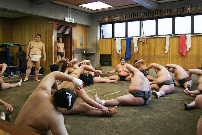Assista ao treino matinal em um estábulo de sumô (tour para grupos pequenos) - Photo 2
