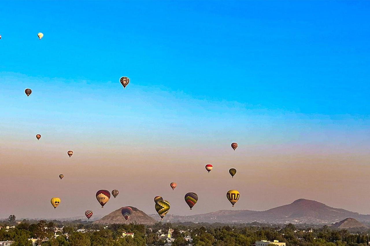 Passeio de balão de ar quente em Teotihuacan - Photo 6