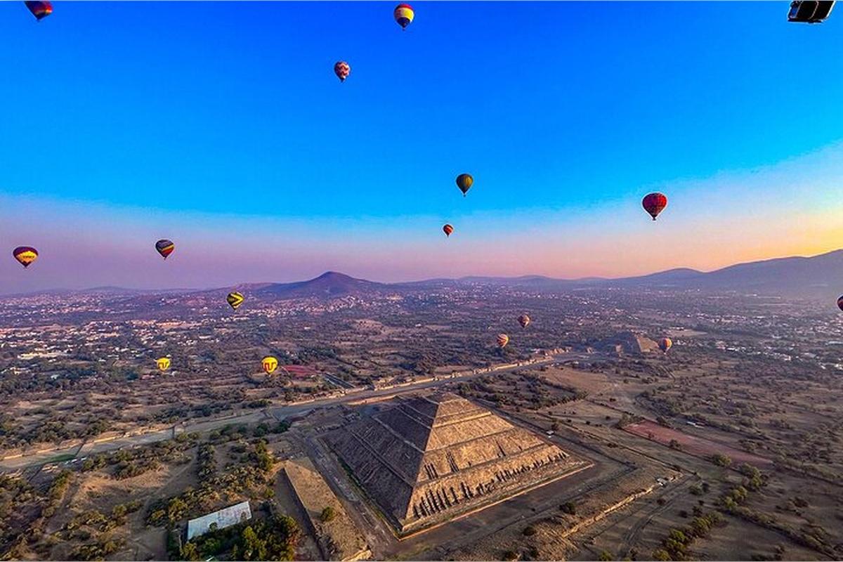 Passeio de balão de ar quente em Teotihuacan - Photo 16