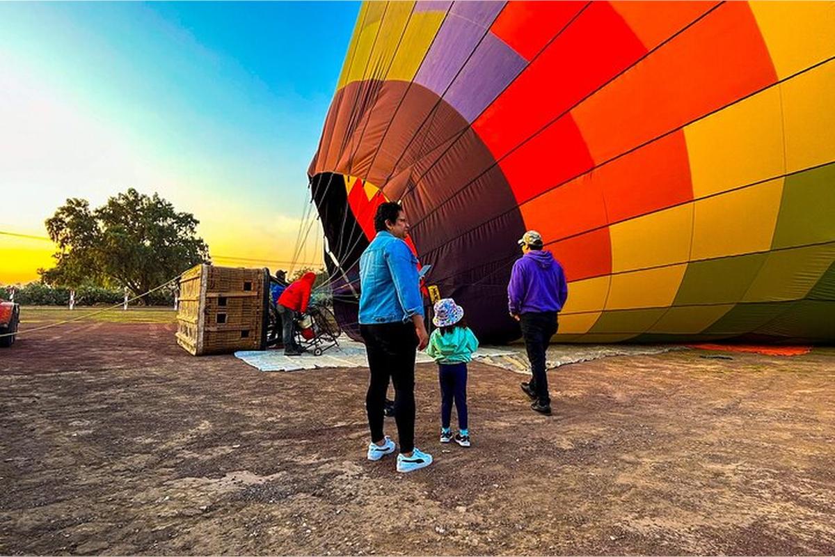 Passeio de balão de ar quente em Teotihuacan - Photo 17